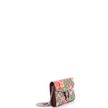 Dionysus Chain Wallet Blooms Print Gg
