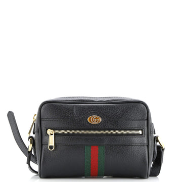 Ophidia Shoulder Bag Leather Mini