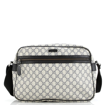 Front Zip Camera Bag Gg Coated Canvas