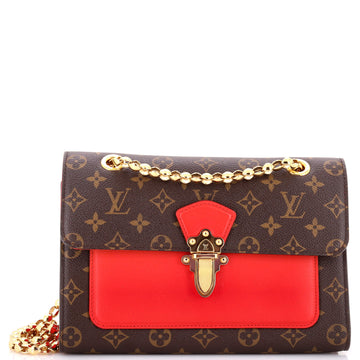 Victoire Handbag Canvas And Leather