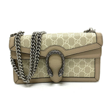 Dionysus Bag Gg Coated Canvas With