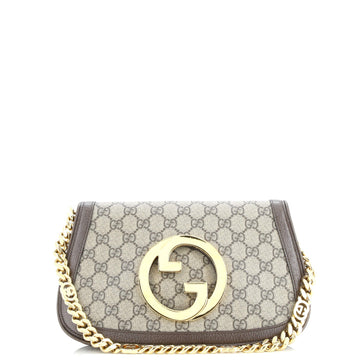 Blondie Nm Chain Flap Bag Gg Coated