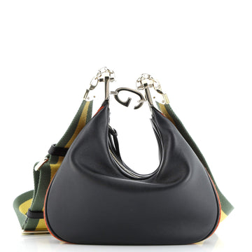 Attache Shoulder Bag Leather Small