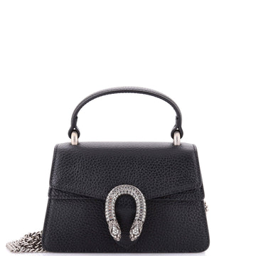 Dionysus Top Handle Bag Leather With