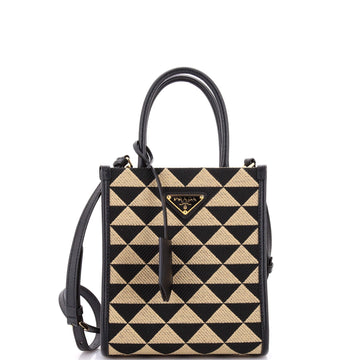 Symbole Shopper Tote Jacquard Mini