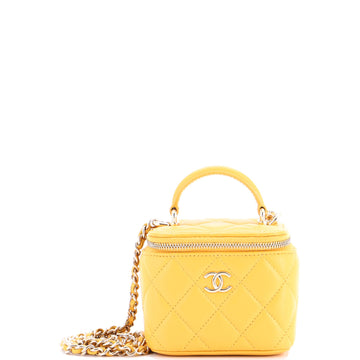 Classic Top Handle Vanity Case With