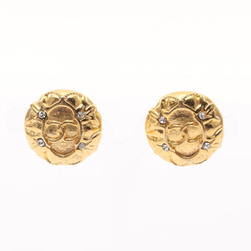 Cc Logo Clip-On Earrings Metal