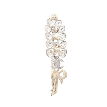 Cc Logo Brooch Metal