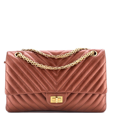 Reissue 2.55 Flap Bag Chevron Metallic