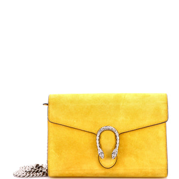 Dionysus Chain Wallet Suede Small