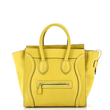 Luggage Bag Grainy Leather Mini