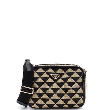Symbole Zip Around Shoulder Bag Jacquard