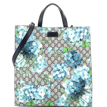 Convertible Soft Open Tote Blooms Print