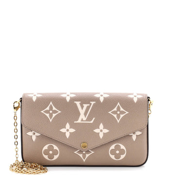 Felicie Pochette Bicolor Empreinte Giant