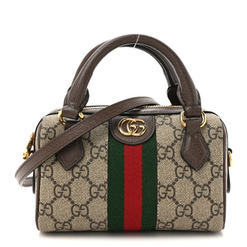 Gg Supreme Textured Dollar Calfskin Web