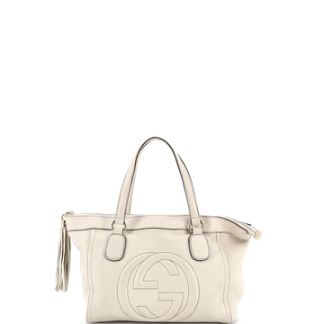 Soho Zip Tote Leather Small