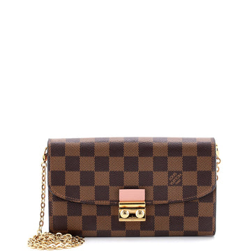Croisette Chain Wallet Damier