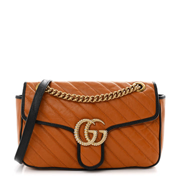 Vintage Effect Calfskin Matelasse