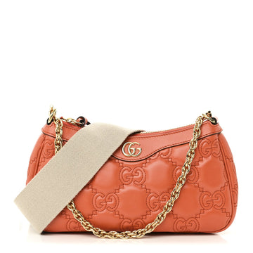 Calfskin Gg Matelasse Chain Handbag Deep