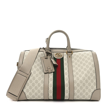 Gg Supreme Textured Dollar Calfskin Web