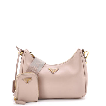 Re-Edition Shoulder Bag Saffiano Leather