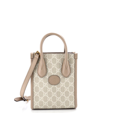 Interlocking G Patch Tote Gg Coated