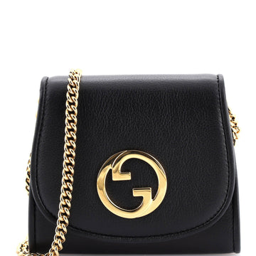Blondie Nm Wallet On Chain Leather