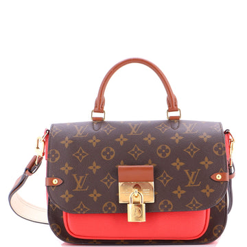 Vaugirard Handbag Canvas With Leather