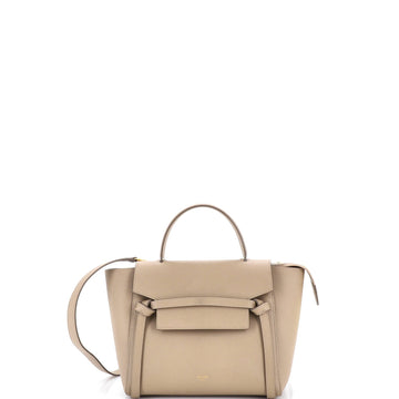 Belt Bag Textured Leather Micro