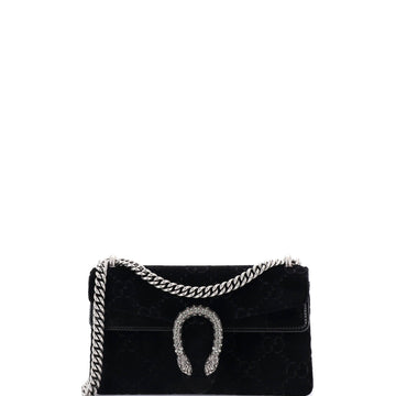 Dionysus Bag Gg Velvet With Crystal