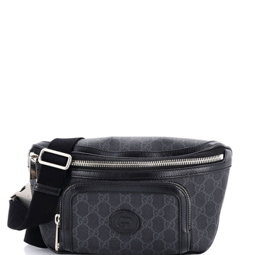 Interlocking G Patch Belt Bag Gg Coated