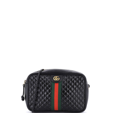 Trapuntata Camera Bag Quilted Leather