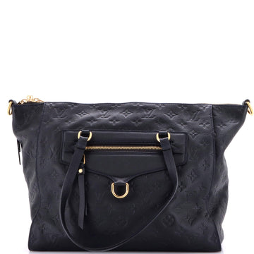 Lumineuse Handbag Empreinte Leather Pm