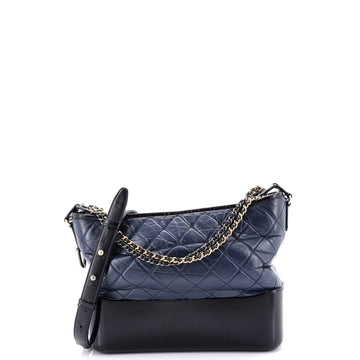 Gabrielle Hobo Quilted Aged Calfskin