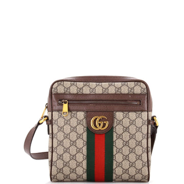 Ophidia Messenger Bag Gg Coated Canvas