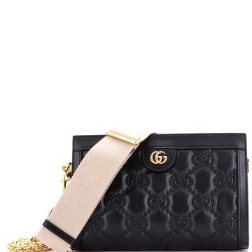 Gg Shoulder Bag Matelasse Leather