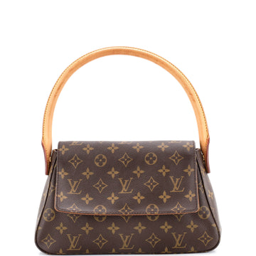 Louis Vuitton Looping Handbag Canvas