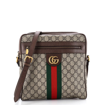 Ophidia Messenger Bag Gg Coated Canvas