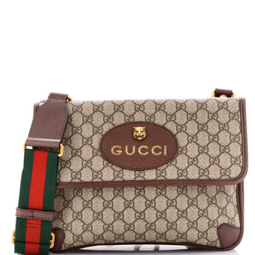 Neo Vintage Flap Messenger Gg Coated