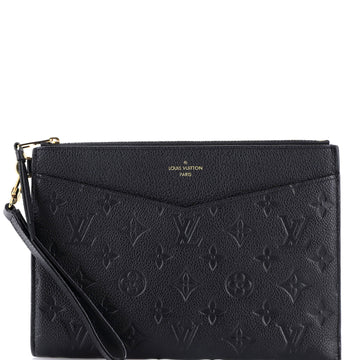 Pochette Melanie Empreinte Leather Mm