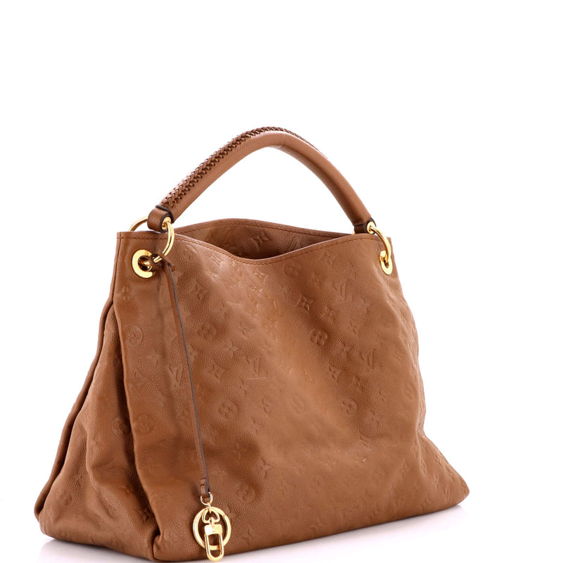 Artsy Handbag Empreinte Leather Mm