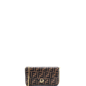 F Is Fendi Envelope Clutch On Chain