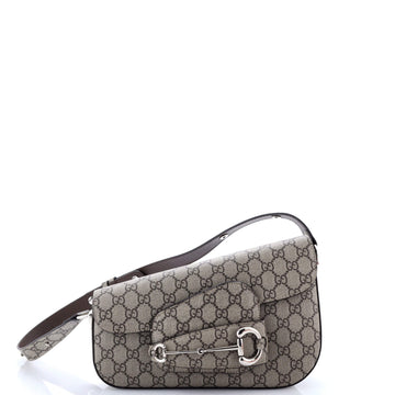 Horsebit Asymmetric Shoulder Bag Gg