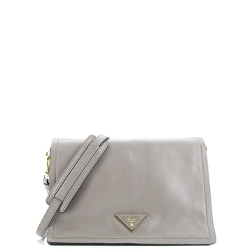 Flap Messenger Glace Calf Small