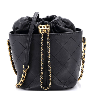 Cc Drawstring Bucket Crossbody Bag