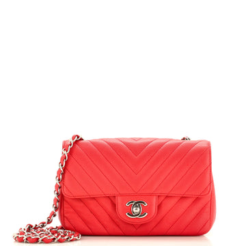 Classic Single Flap Bag Chevron Caviar