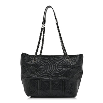 Calfskin Small Shopping In Moscow Tote