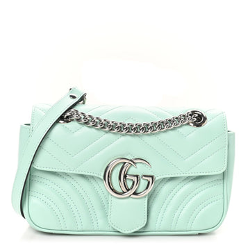 Gucci Calfskin Matelasse Mini Gg Marmont