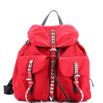 Prada New Vela Backpack Tessuto With