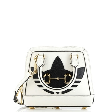 X Adidas Horsebit Top Handle Bag Leather